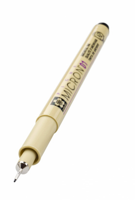 Ручка капиллярная "Pigma Micron" чёрная 0.1